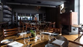 The interior of Gastromé restaurant in Aarhus, Denmark.