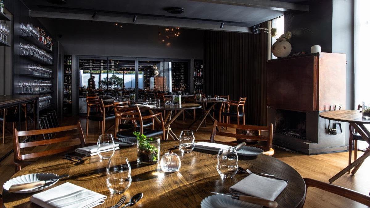 The interior of Gastromé restaurant in Aarhus, Denmark.