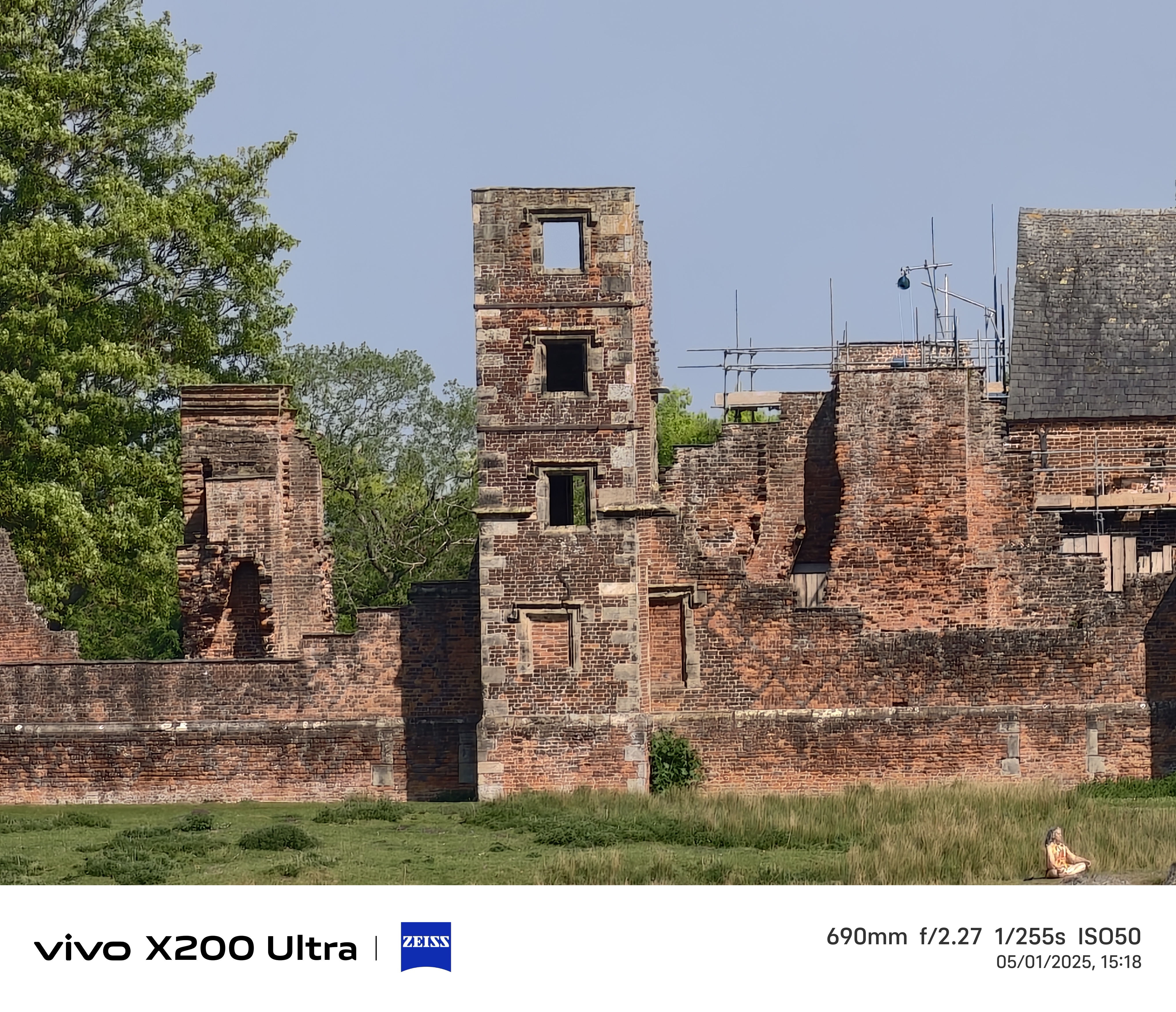 Old ruins of a building