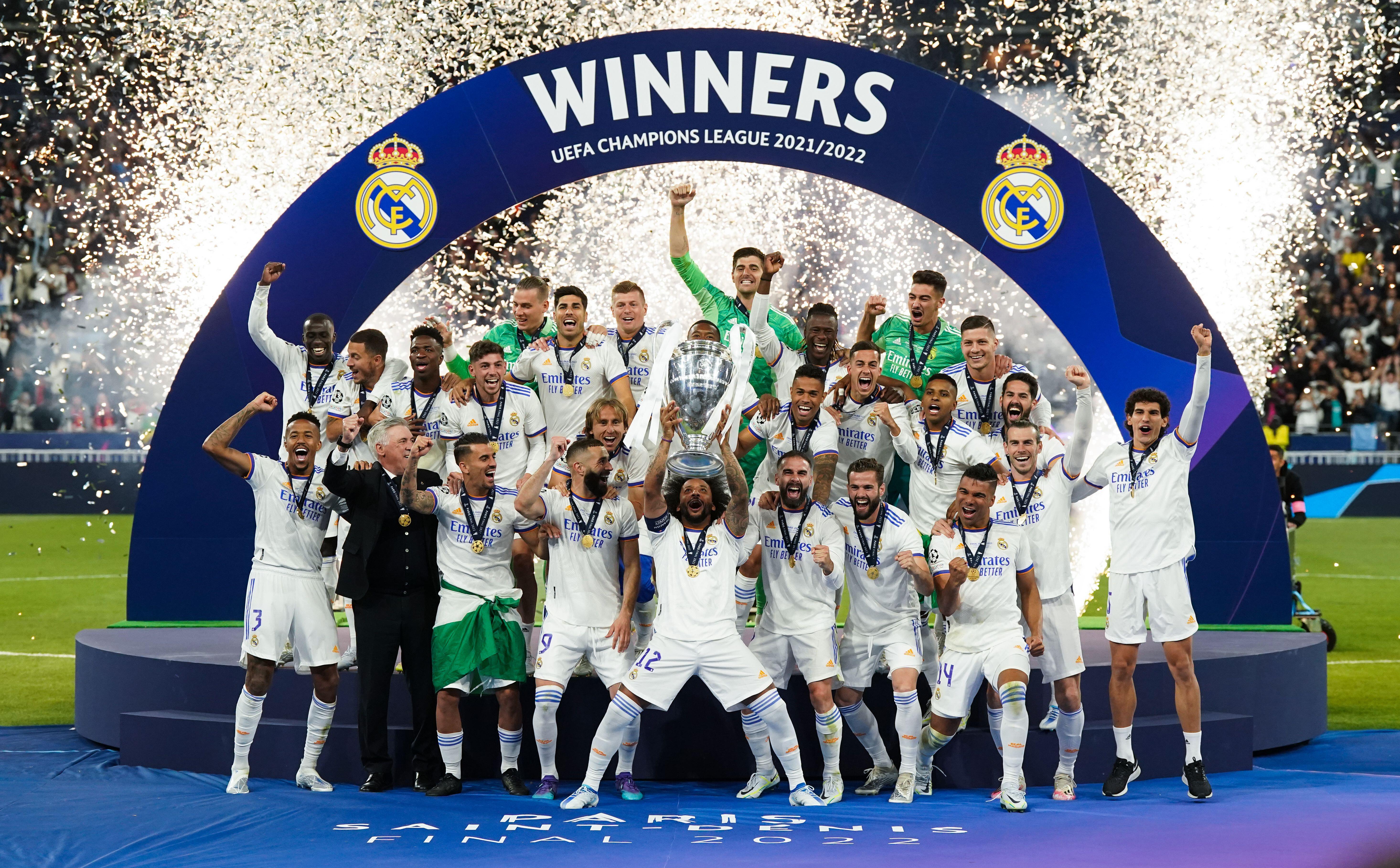 Real Madrid, Champions League winners 2022