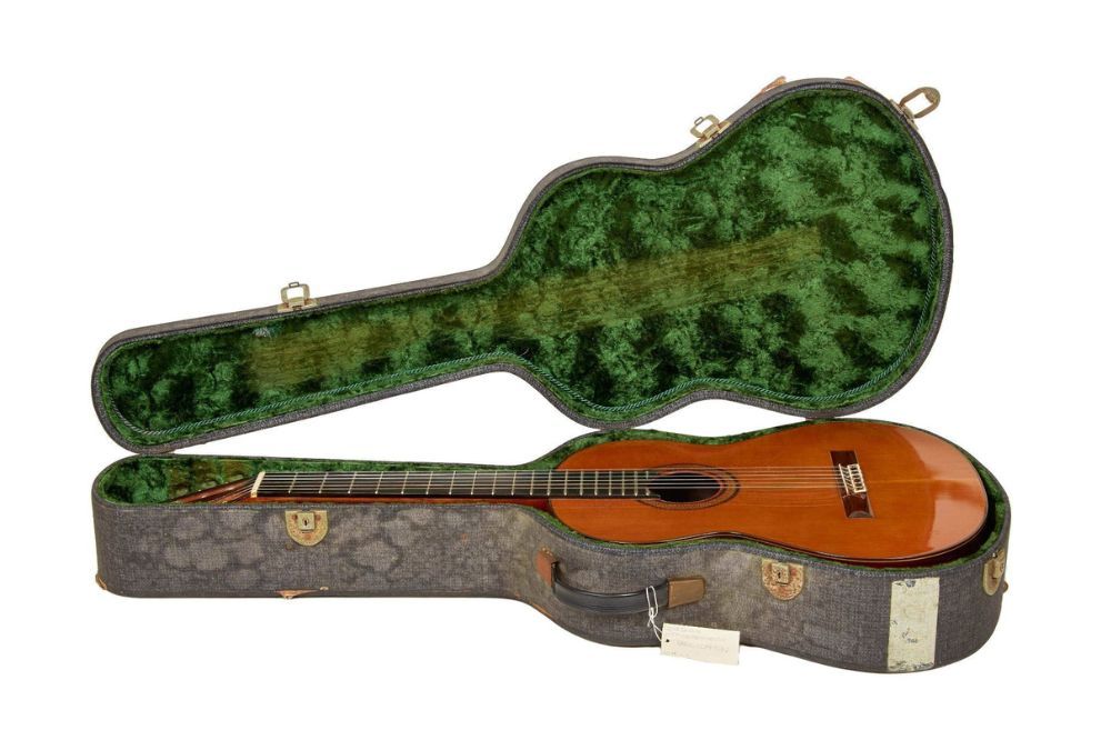 Eric Clapton's 1977 Juan Alvarez acoustic guitar
