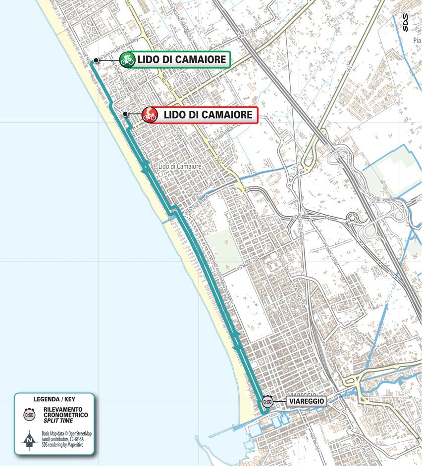 Maps for the 2024 Tirreno-Adriatico