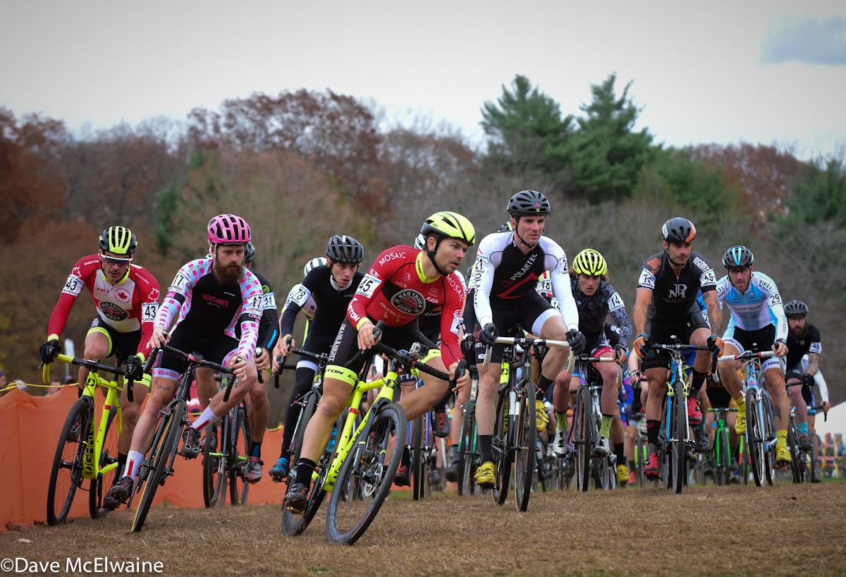 Michael Van Den Ham (Red Truck-Garneau) took the hole-shot.