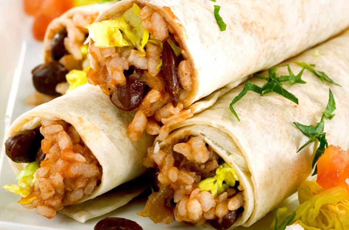 Vegetarian burrito | Mexican Recipes | GoodtoKnow