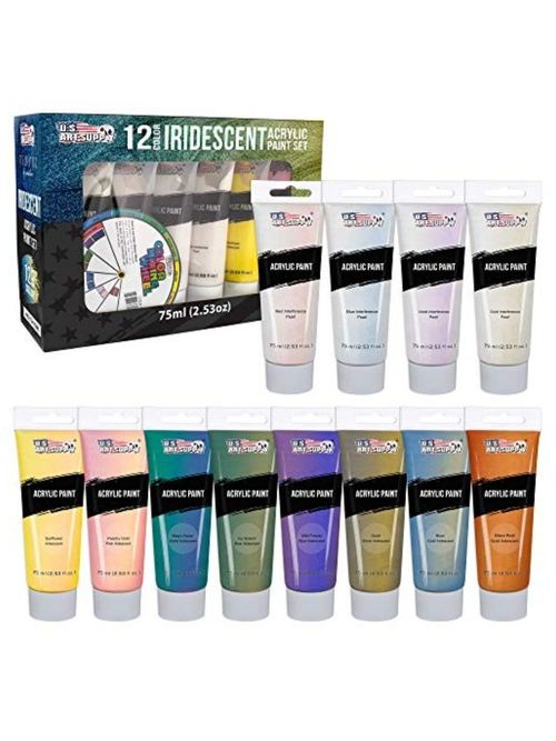 Iridescent Acrylic Paint Set