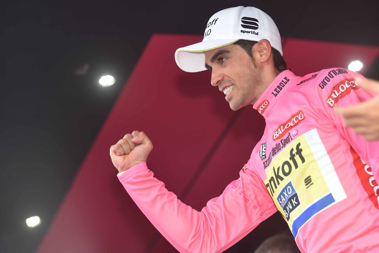Delight from Alberto Contador