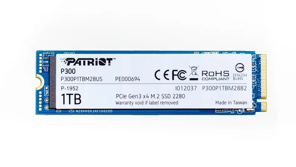 Análisis del SSD Patriot P300 M.2 NVMe: Precio bajo, sin flores