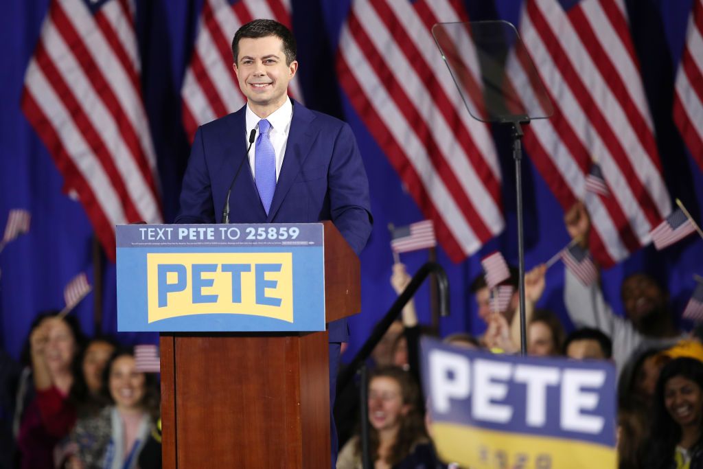 Former South Bend, Indiana, Mayor Pete Buttigieg.