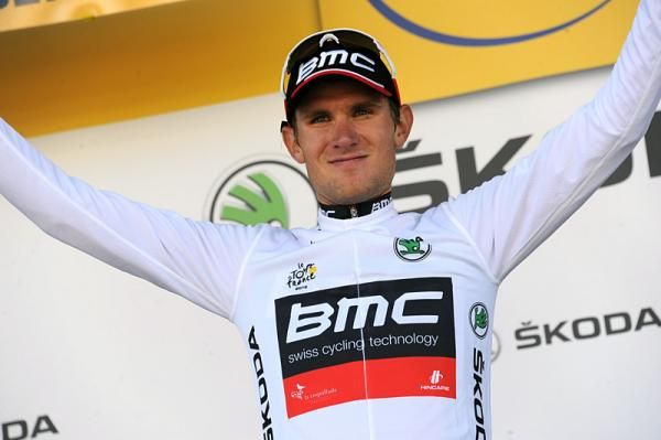 Tejay van Garderen (BMC) lost some time to his closest white jersey rival Rein Taaramae in the stage 10 finale, but the American remains in the young riders classification lead.