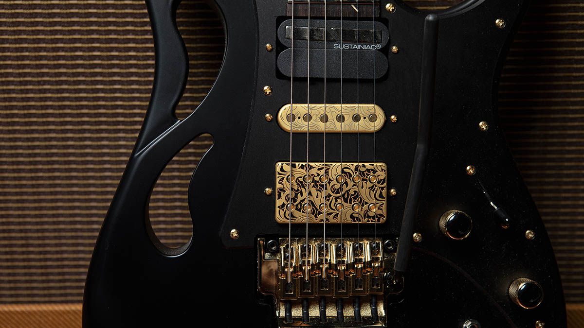 Steve Vai's 2021 Ibanez PIA Onyx