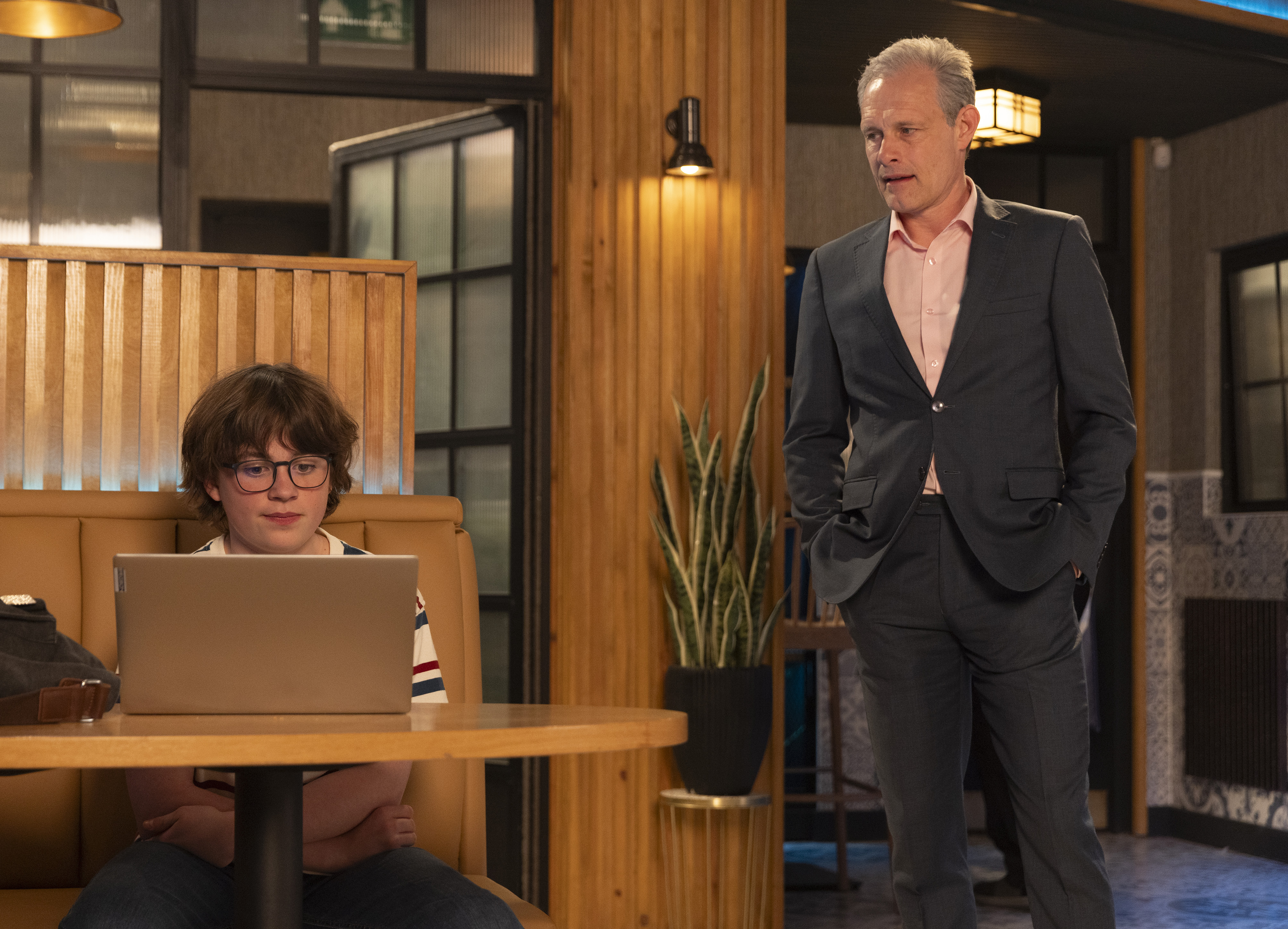 Nick Tilsley and Sam Blakeman in Coronation Street