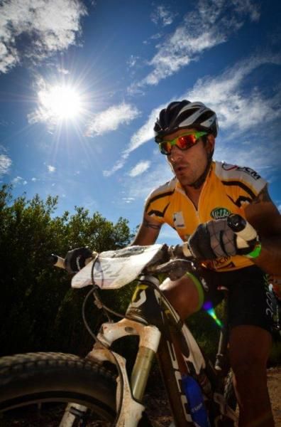 Race leader Cadel Evans