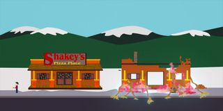 South Park Fetuses build a Shakey's "Kenny Dies" (Season 5, Episode 13)