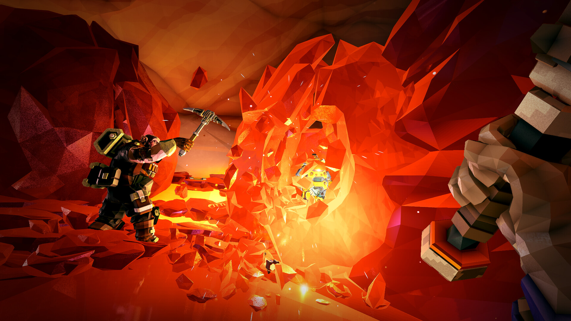 Screenshot from Deep Rock Galactic