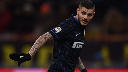 Mauro Icardi of Inter Milan