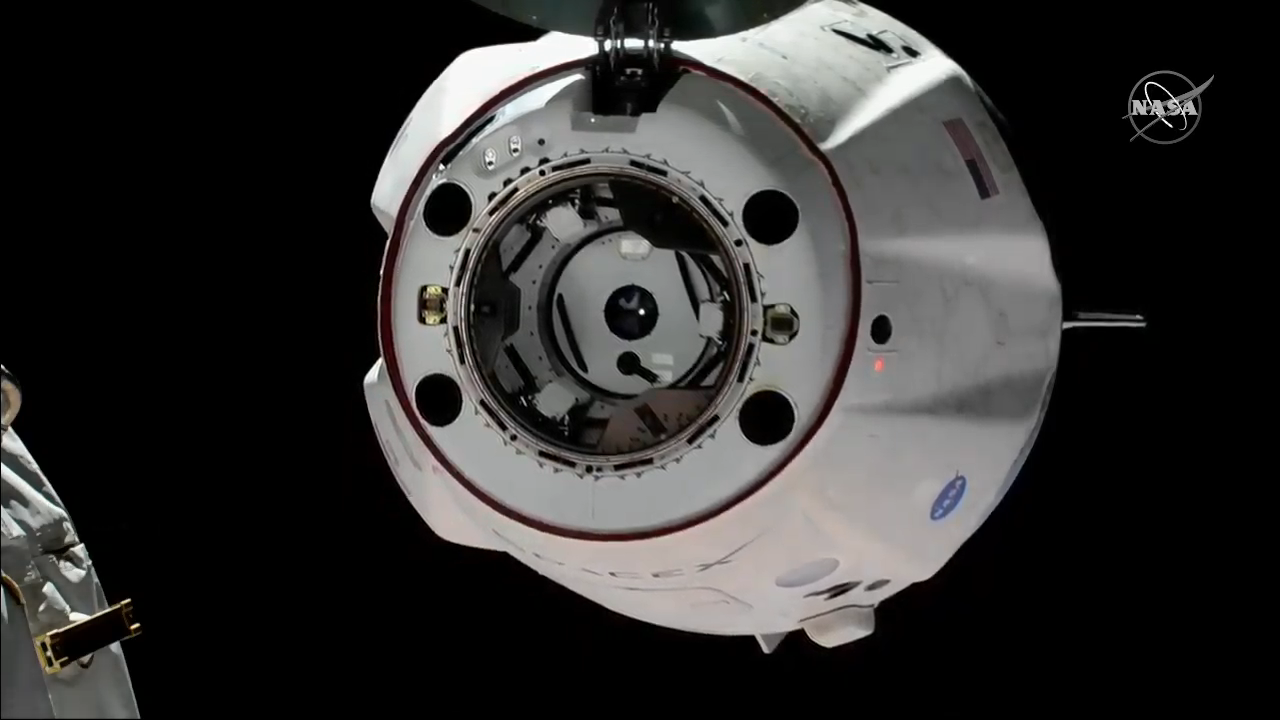 SpaceX's first Crew Dragon spacecraft undocked from the International Space Station at 2:32 a.m. EST (0732 GMT) on March 8, 2019 to end its Demo-1 test flight for NASA.