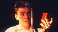 New Order's Bernard Sumner in 1985