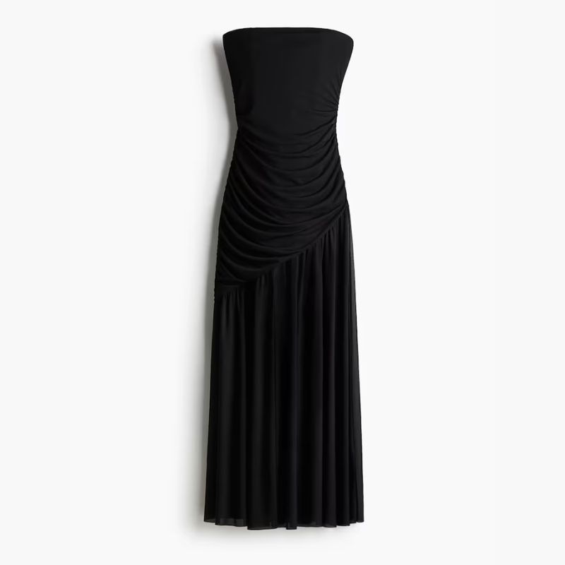 long black dress from H&M