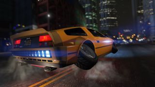 GTA Online's The Doomsday Heist featured flying cars, but was a fantastical leap tonally from the single-player story. 