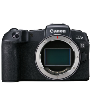 Canon EOS RP on a white background