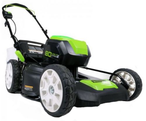 greenworks lawn mower 80v self propelled