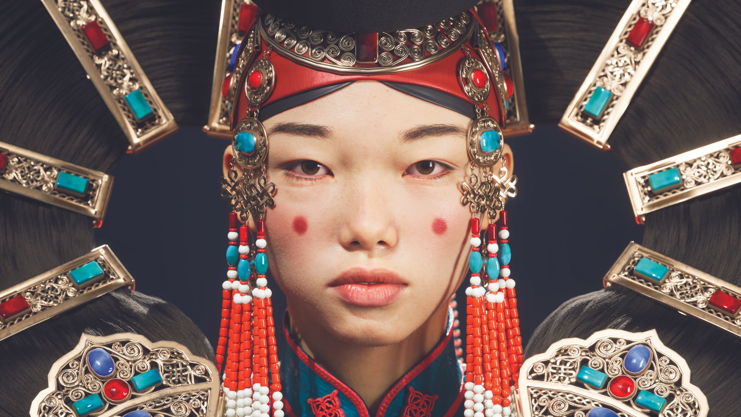 This incredibly lifelike 3D character design blends Netflix inspiration with real history