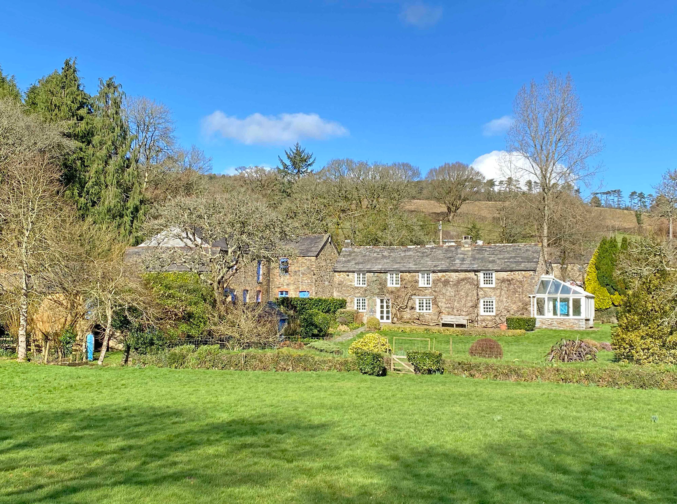 West Ruthern Farmhouse near Bodmin.