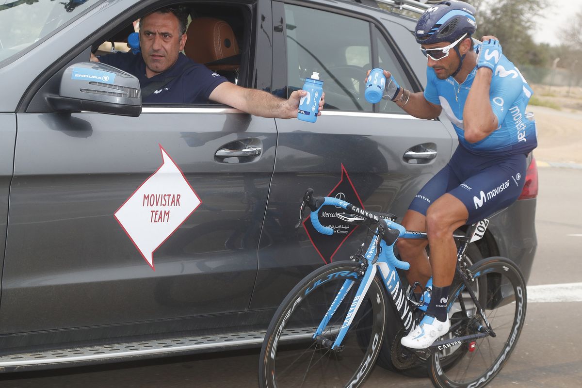 Danielle Bennati drops back to the car