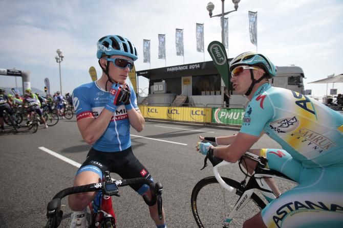 Tom Jelte Slagter (Garmin-Sharp) before the start