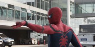 Spider man in Captain America: Civil War