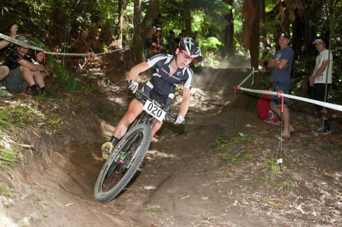Anton Cooper (New Zealand) in action.