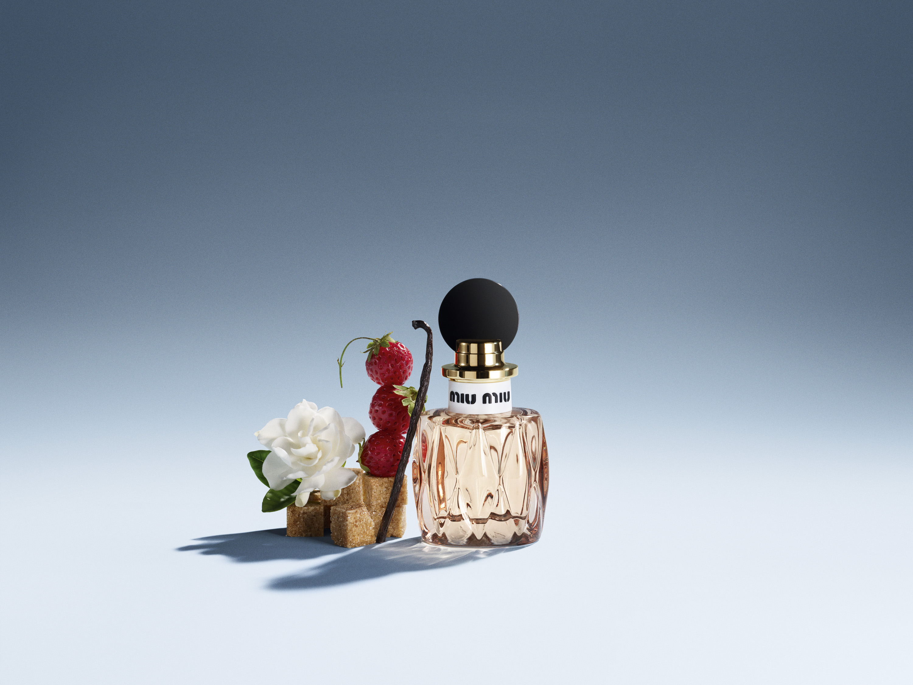 Miu Miu Beauty's Miutine Eau de Parfum campaign image