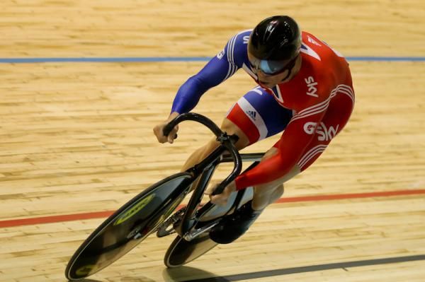 No medals for Sir Chris Hoy tonight.