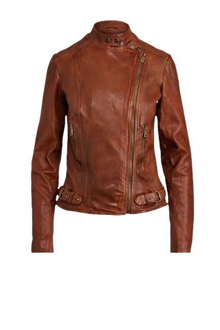 Lauren, Leather Moto Jacket