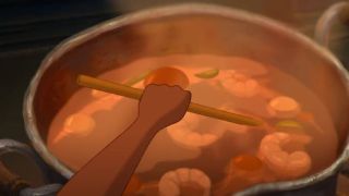 The gumbo in The Princess and the Frog.