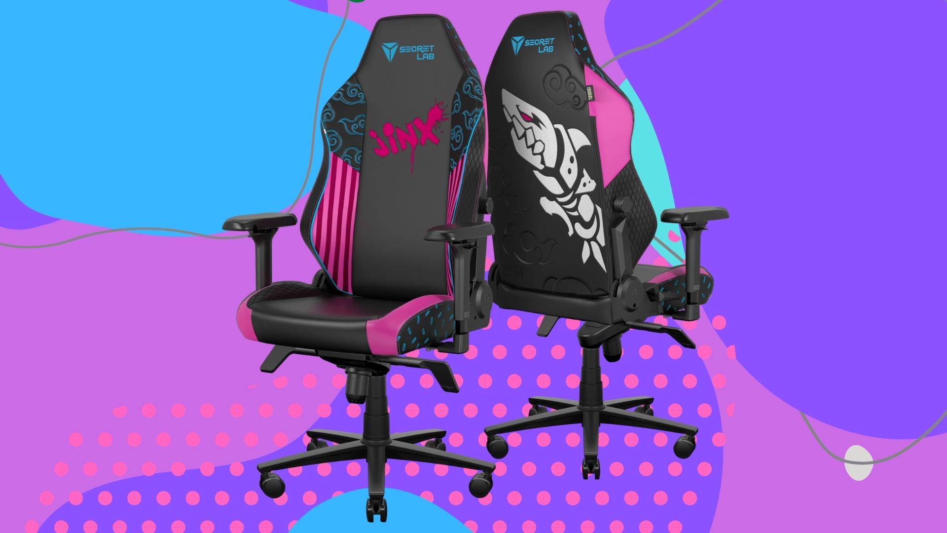 Jinx Special Edition Gaming Chair from SecretLab