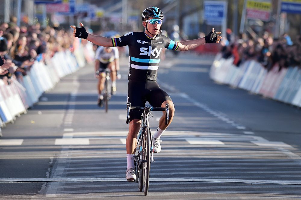 Michal Kwiatkowski (Team Sky) wins the 2016 E3 Harelbeke