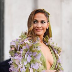 Jennifer Lopez at Paris Fashion Week