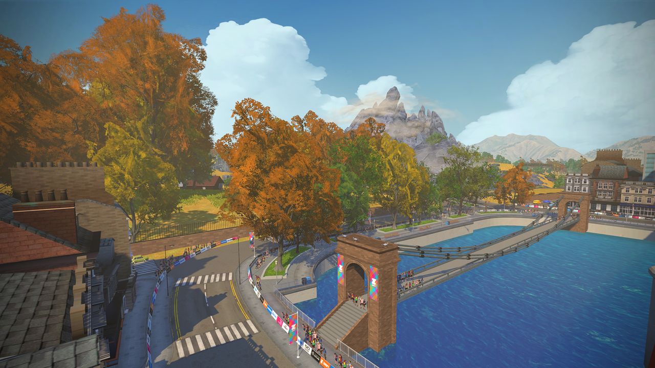 Image shows route from Zwift&#039;s latest world - Scotland