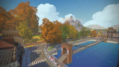 Image shows route from Zwift's latest world - Scotland
