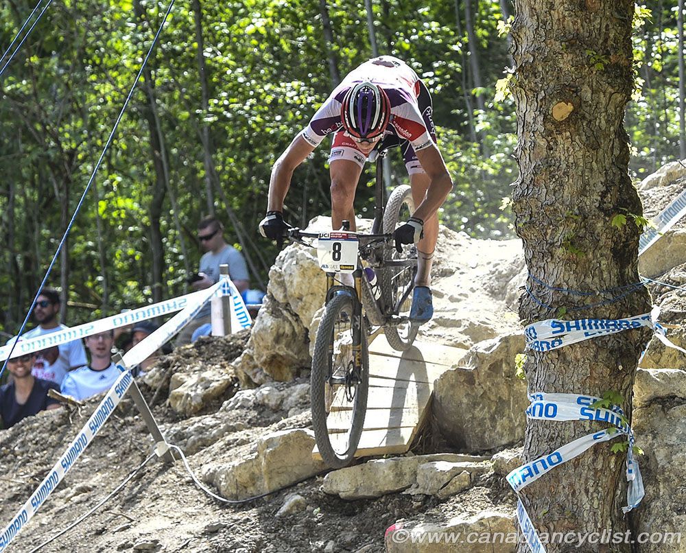 Mathieu van der Poel bombing on