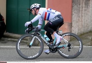 Mark Cavendish didn't have the legs after a long wet day in the saddle