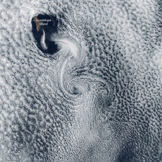 Swirls in a Sea of Cotton Candy Captured in Space Image | Live Science