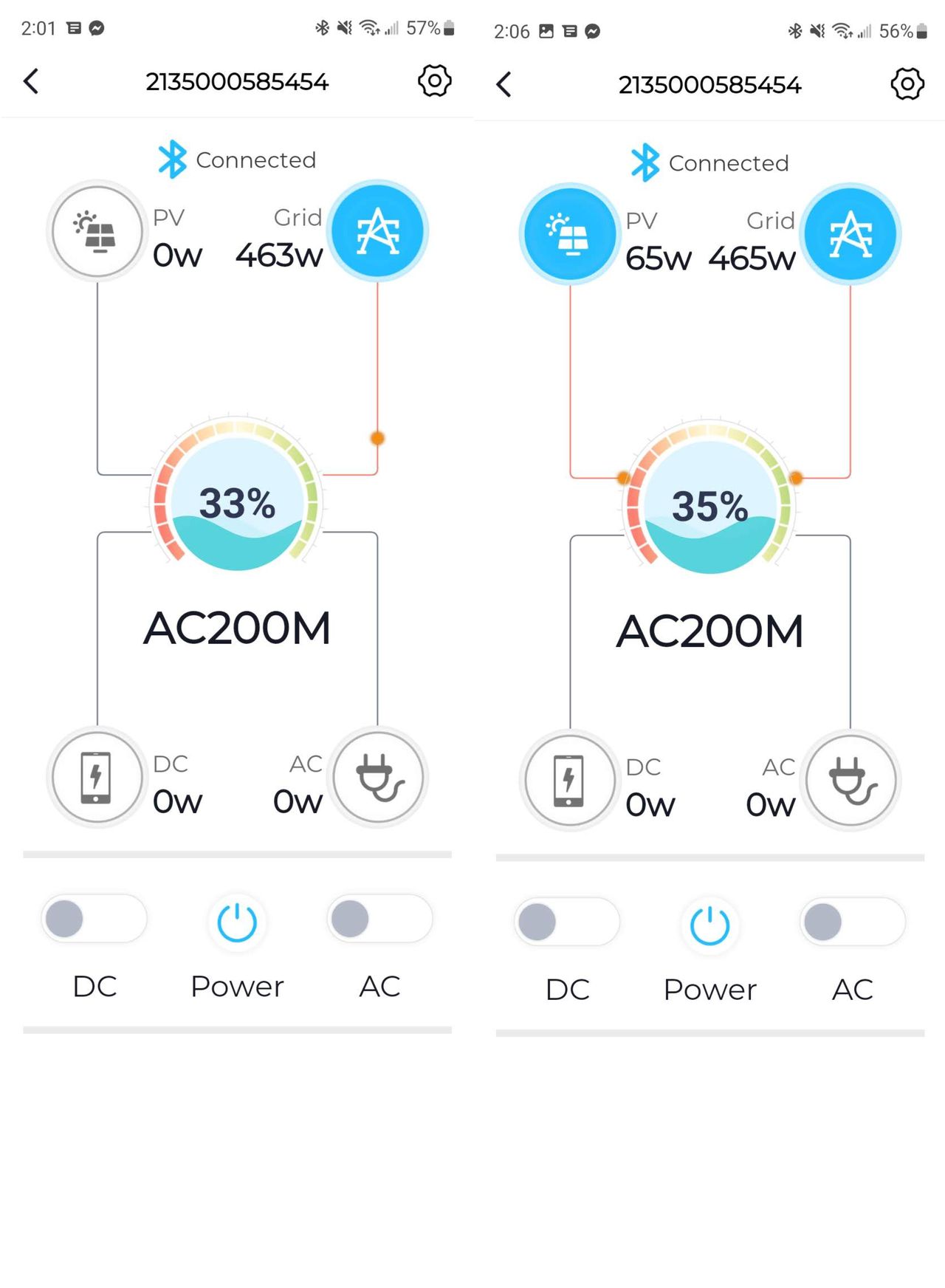 Bluetti AC200Max app