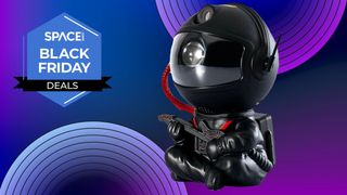 An Astronaut Projector, with the astronaut holding a guitar.