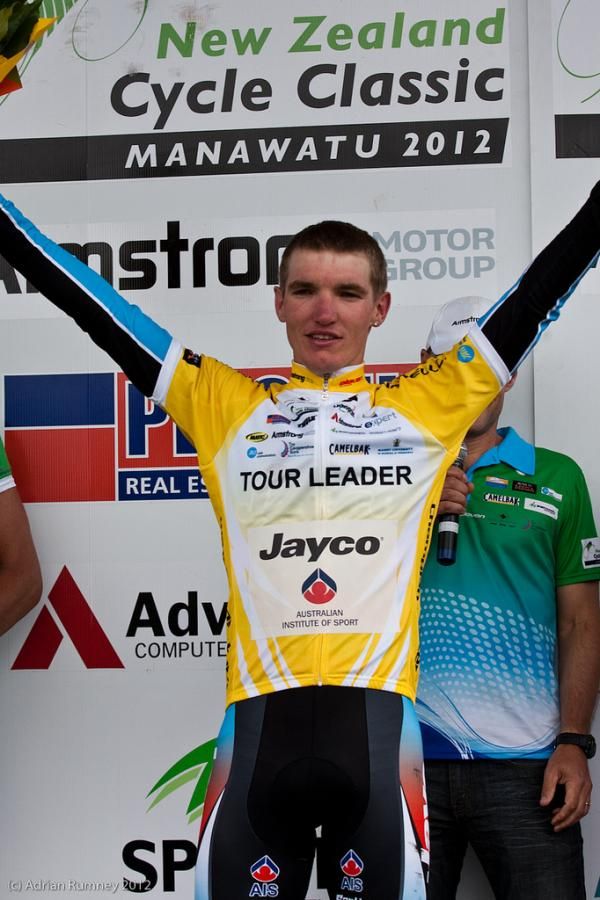 Jay McCarthy (Jayco-AIS) took over the tour lead from Darren Lapthorne