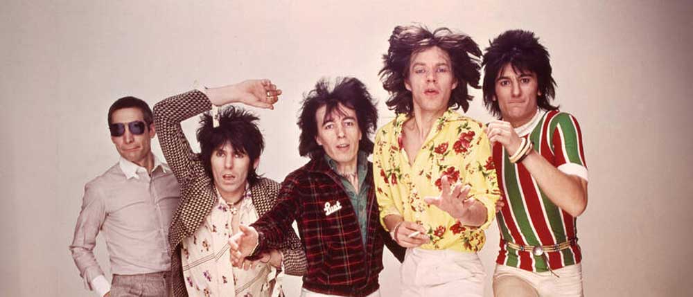 The Rolling Stones studio portrait
