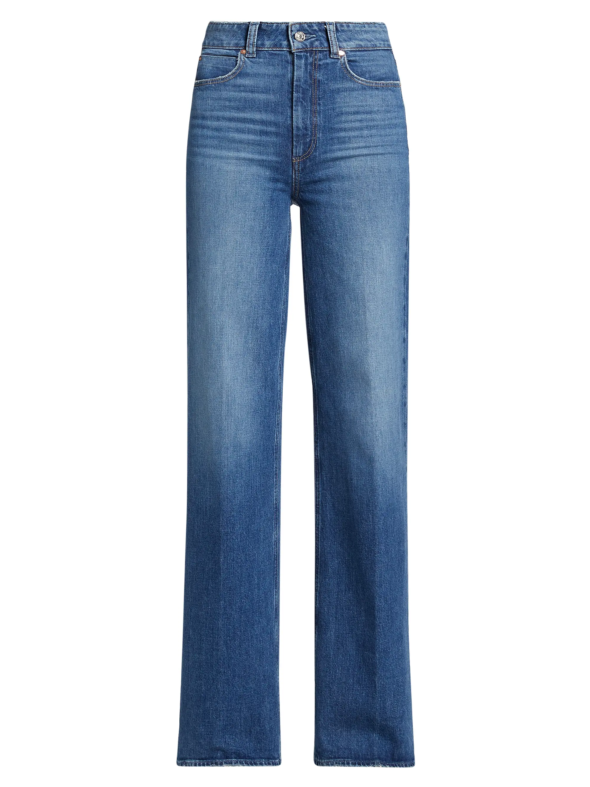 Sasha High-Rise Stretch Wide-Leg Jeans