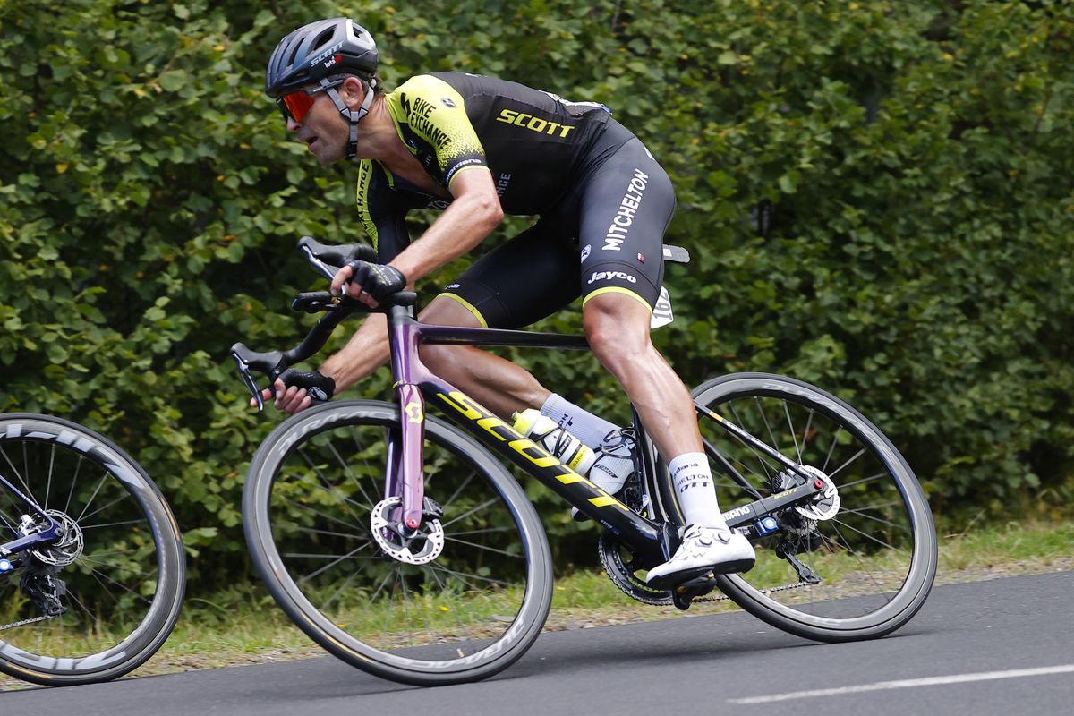 Mitchelton-Scott’s Jack Bauer at the 2020 Tour de France