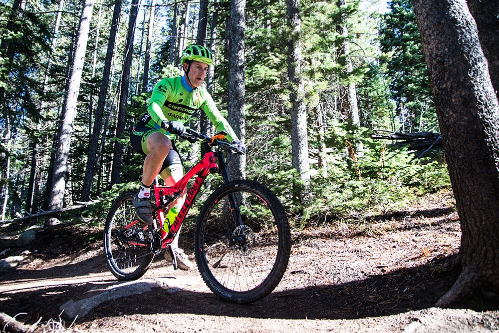 The Cannondale-Garmin camp concluded with a mountain bike ride
